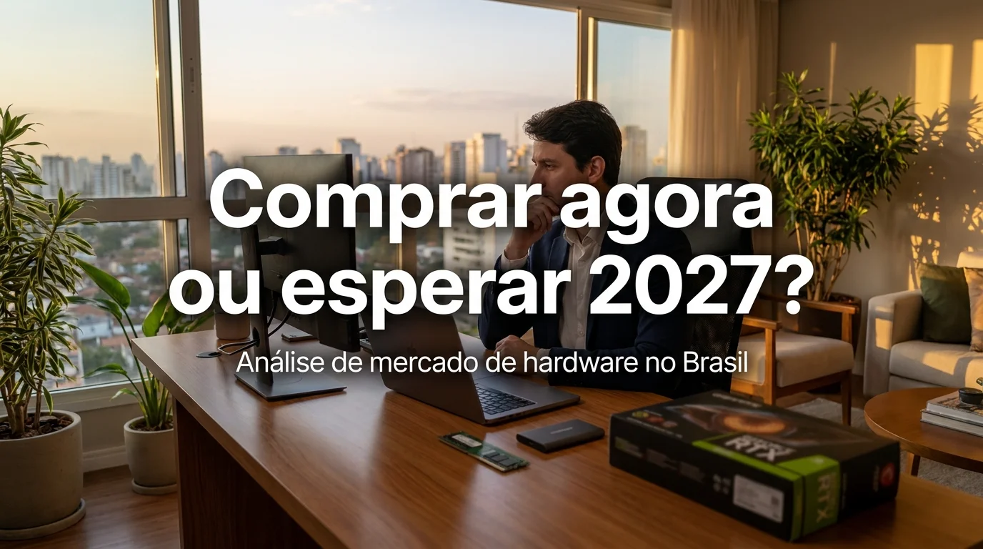Vale a pena comprar RAM, SSD ou placa de vídeo agora? O que pode acontecer com os preços até 2027