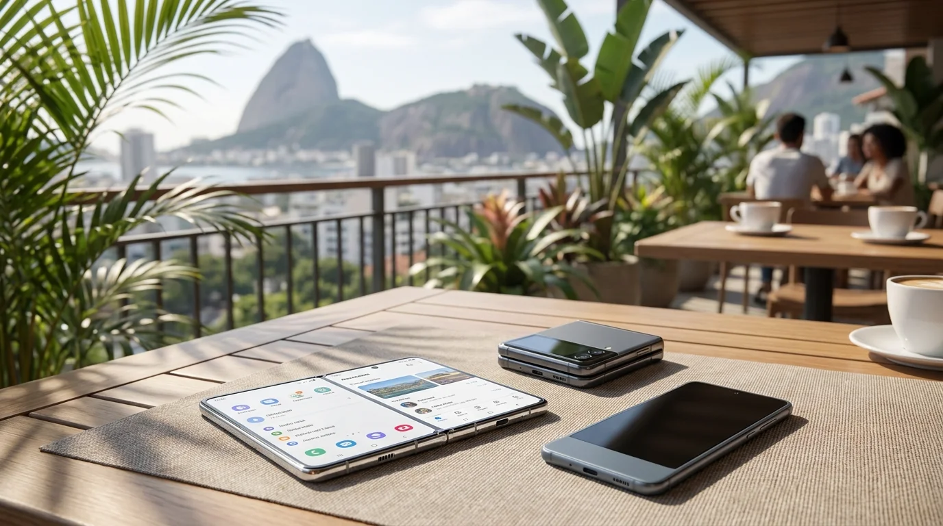 iPhone Duo, Galaxy Z Fold ou celular tradicional: qual formato vale mais a pena em 2026?