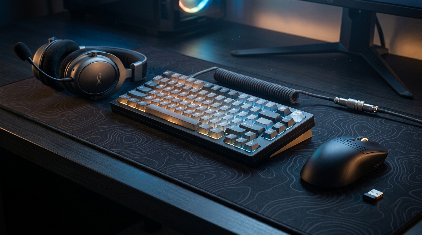 Mouse, teclado e headset gamer: quais periféricos realmente melhoram o desempenho?