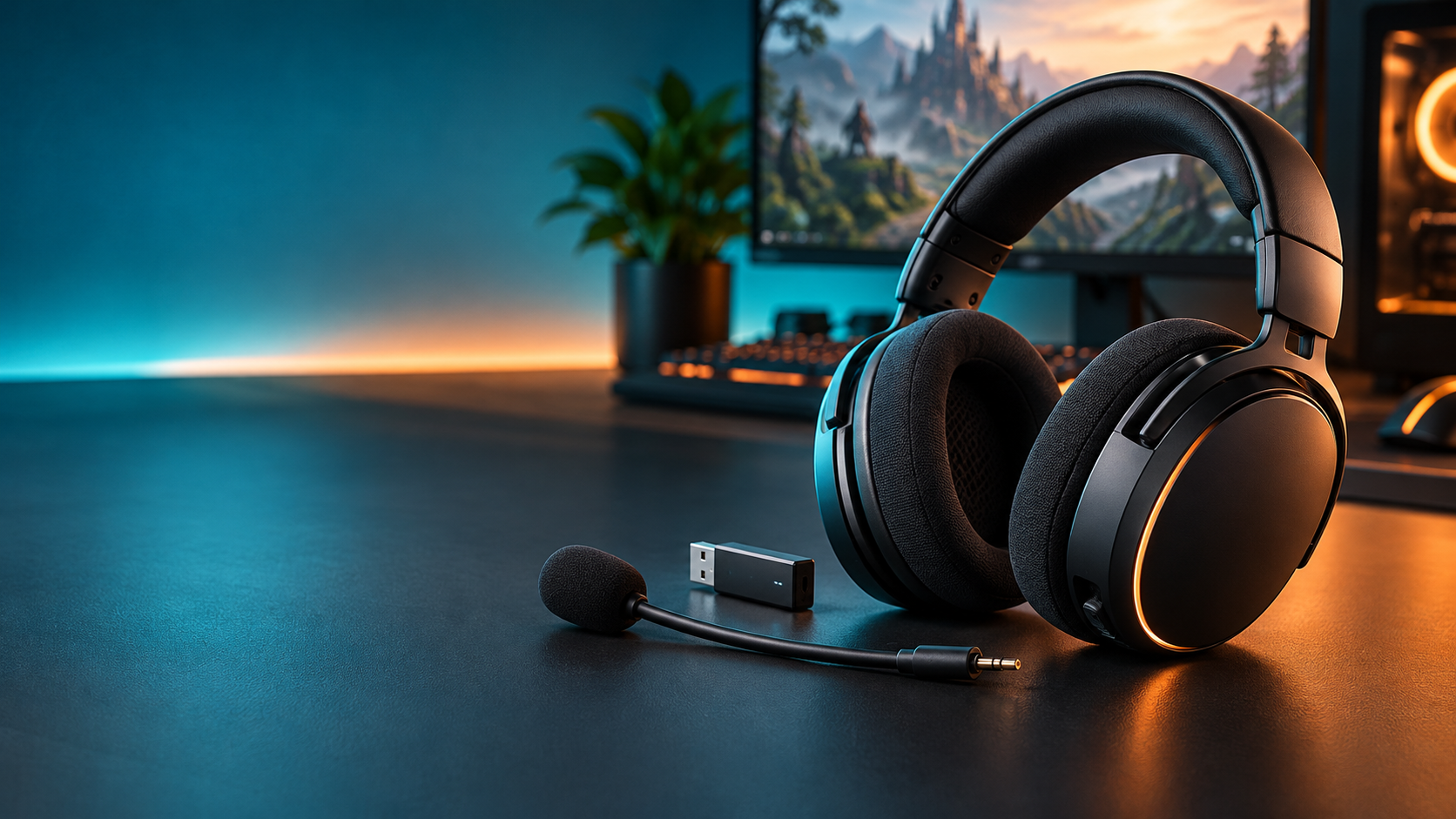 Headset gamer sem fio em 2026: como escolher latência, bateria, microfone e conforto