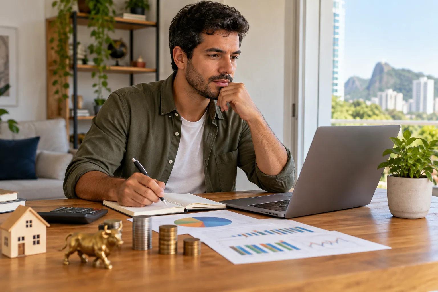 Carteira diversificada: como organizar investimentos sem perseguir modas